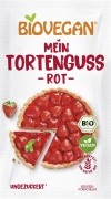 Biovegan Tortenguss rot glutenfrei, 2 x 7 g