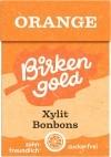 Birkengold Xylit Bonbons Orange zuckerfrei, 30 g