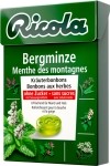 RICOLA menthe montagnes bonbons s sucre box 50 g