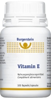 Burgerstein Vitamin E 100 IE capsules, 100 pièces