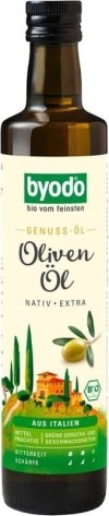 Byodo Olivenöl nativ extra Italien, 500 ml