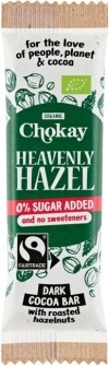 Chokay Heavenly Hazel Zarttbitter Riegel, 30 g
