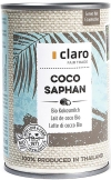 claro Coco Saphan Kokosmilch Bio, 160 ml