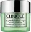 Clinique Superdefense Night Recovery Moisturizer Oily To Oily