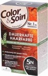 COLOR & SOIN Coloration 5N châtain clair, 135 ml