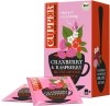 Cupper Thé canneberge et framboise 20 sachets de 2 g