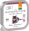 defu Nourriture pour chats paté au canard Bio, 100 g