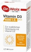 DR. WOLZ Capsules de vitamine D3 4000 UI plus, 60 pièces
