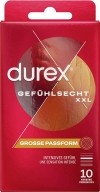 Durex sensitive extra large, 10 unités
