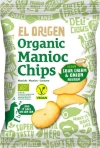 El Origen Food Maniok Chips Sourcream Onion, 60 g