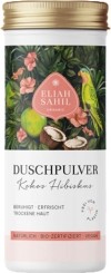 Eliah Sahil Poudre de douche noix de coco et hibiscus
