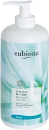 Eubiona Gel douche hydratant aloe vera, 500 ml