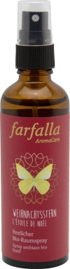 FARFALLA Spray ambiant bio étoile de noël 75 ml