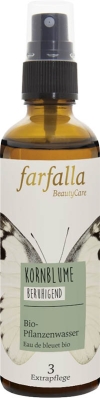 Farfalla Kornblume Bio Pflanzenwasser Spray, 75 ml