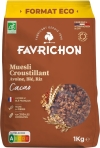 Favrichon Muesli croustillant au cacao, 1 kg