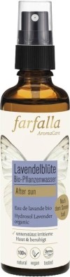 Farfalla Lavendelblüte Bio-Pflanzenwasser after sun
