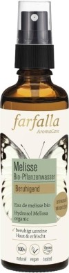 Farfalla Melisse Bio-Pflanzenwasser beruhigend