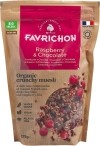 Favrichon Crunchy-Müsli Himbeere und Schokolade, 375 g