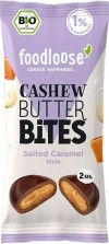 Foodloose Bouchées au beurre de cajou Caramel salé, 40 g