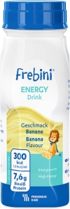 Frebini energy Drink Banane, 4 x 200 ml