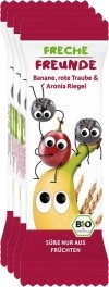 Freche Freunde Barre aux céréales complètes banane, raisin,aronia