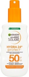 Ambre Solaire Hydra Protect Spray solaire 24H LSF50+, 150 ml