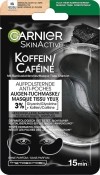 Garnier SkinActive Caféine Masque en tissu pour les yeux Repulpant, 5 g
