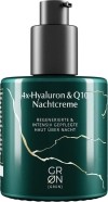 GRN Crème de nuit verte à l'acide hyaluronique quadruple et au Q10, 50 ml