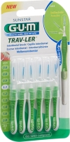 GUM SUNSTAR proxabrush Trav-Ler 1.1mm con ve 6 pièces