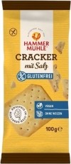 Hammermühle Cracker mit Salz glutenfrei, 100 g