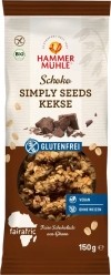 Hammermühle Simply Seeds Kekse Schoko glutenfrei, 150 g