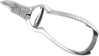 HERBA Pince à ongles pour les pieds 13cm Inox
