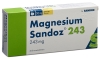 MAGNESIUM Sandoz Brausetabletten 243mg, 40 Stück