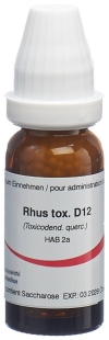 OMIDA Rhus toxicodendron Globuli D12, 14 g