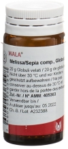WALA Melissa/Sepia comp globules, 20 g