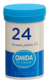 OMIDA SCHÜSSLER Nr24 Arsenum jod Tabl D 12 100 g