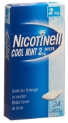 NICOTINELL Gum 2mg cool mint, 24 Stück