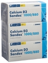 CALCIUM D3 Sandoz Pulver 1000/880 Beutel, 90 Stück