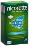 NICORETTE Polar Mint Kaudepots 2mg, 105 Stück