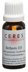 CERES berberis 3 D dilution 20 ml