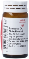 WALA Bambusa Globuli D6, 20 g