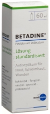 BETADINE solution standardisée, 60 ml