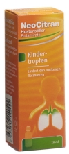 NEOCITRAN Antitussif gouttes 5 mg/ml enfant, 20 ml
