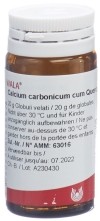 WALA calcium carbonicum cum quercu glob 6 D 20 g