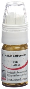 OMIDA kalium carbonicum glob 30 C a doseur 4 g