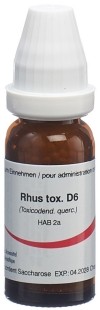 OMIDA rhus toxicodendron glob 6 D 14 g
