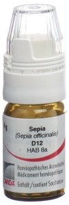 OMIDA Sepia Glob D 12 m Dosierhilfe 4 g