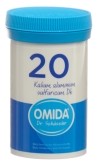 OMIDA SCHÜSSLER Nr20 Kal alum sul Tabl D 6 100 g