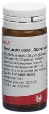 WALA Apis/Larynx comp Globuli, 20 g