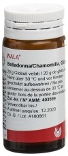 WALA Belladonna/Chamomilla Globuli, 20 g